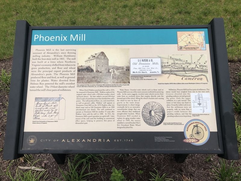 Phoenix Mill Marker image. Click for full size.