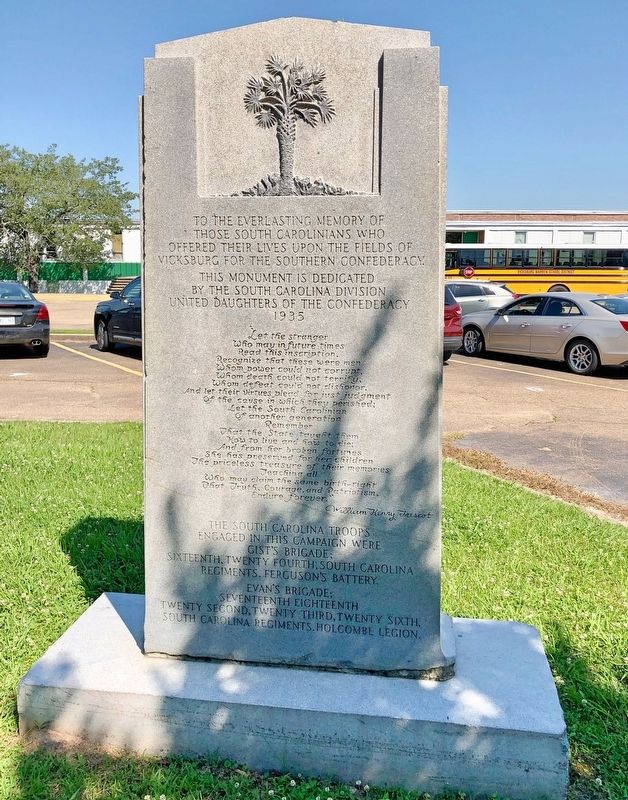 South Carolina Civil War Monument image. Click for full size.