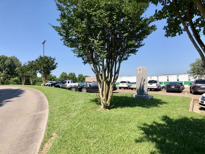 South Carolina Monument in front of Vicksburg High School. image. Click for full size.