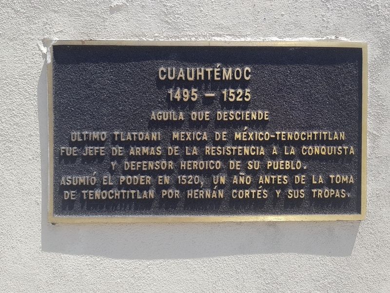 Cuauhtémoc Marker image. Click for full size.