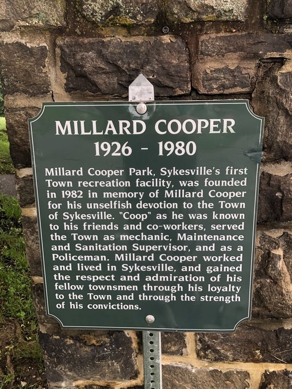 Millard Cooper Marker image. Click for full size.