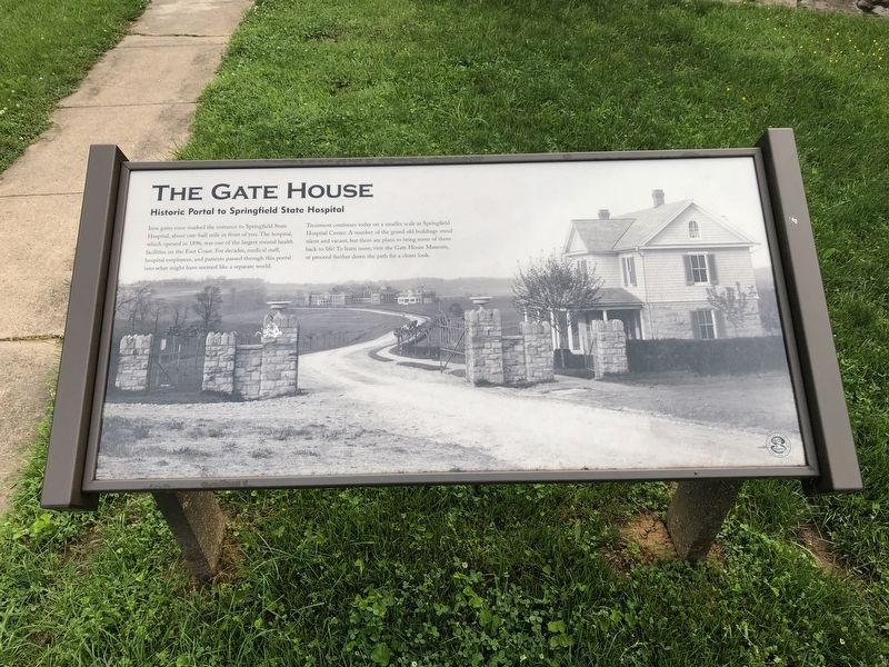 The Gate House Marker. Click for full size. The Gate House Marker image. Click for full size.