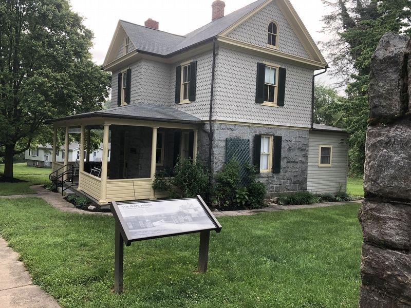 The Gate House Marker. Click for full size. The Gate House Marker image. Click for full size.
