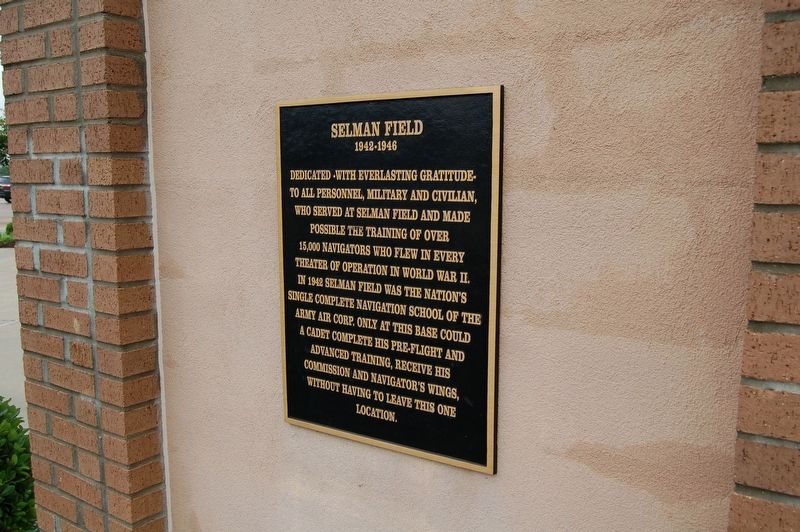 Selman Field Marker image. Click for full size.