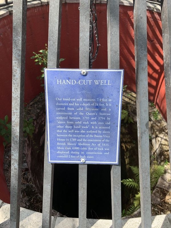 Hand-Cut Well Marker image. Click for full size.