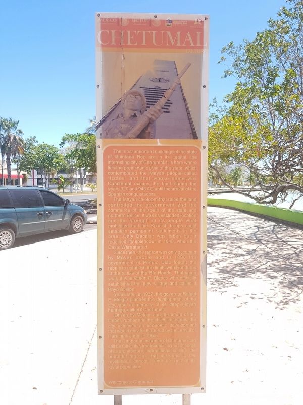 Chetumal Marker English text image. Click for full size.