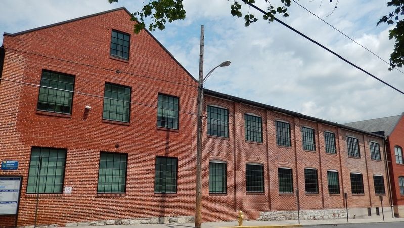 Old Cassimere Mill (<i>south side view from West Stephen Street</i>) image. Click for full size.