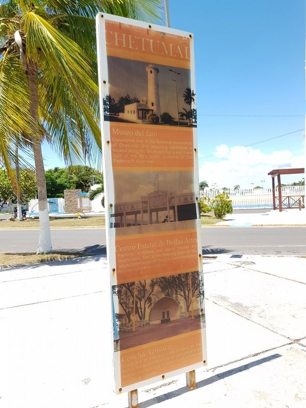 Chetumal Culture Marker English text image. Click for full size.