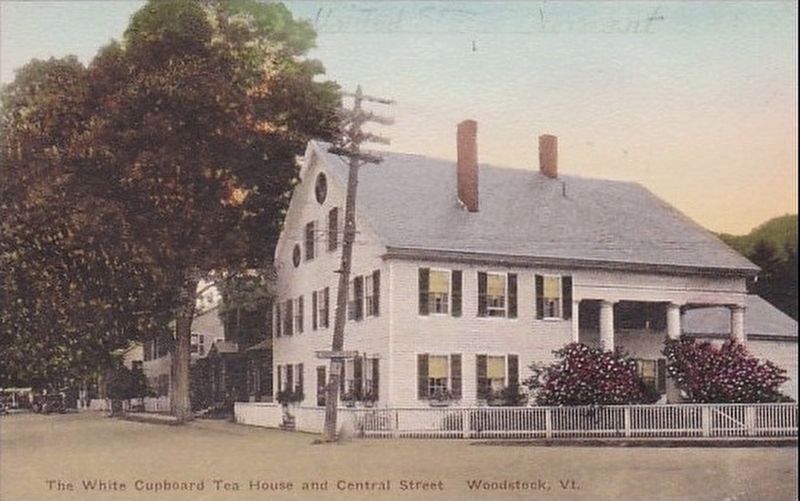 <i>The White Cupboard Tea House And Central Street</i> image. Click for full size.