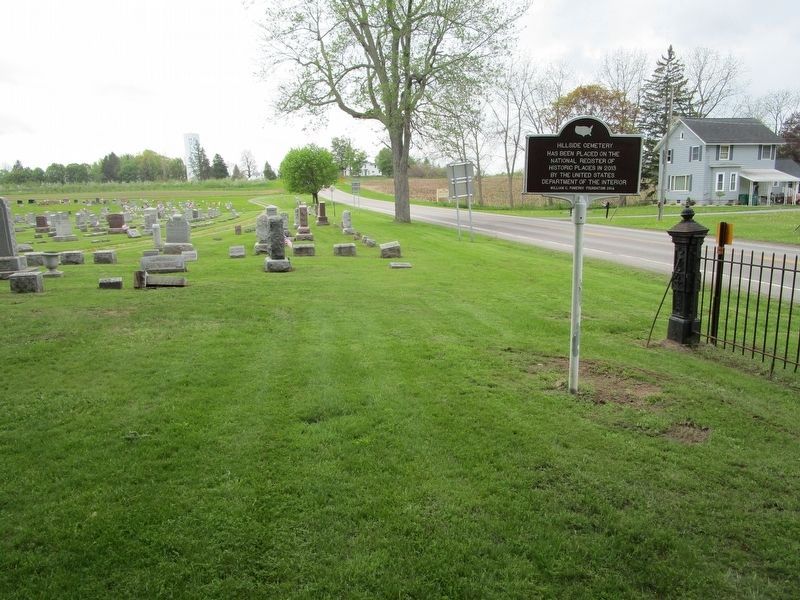 Hillside Cemetery & Marker image. Click for full size.