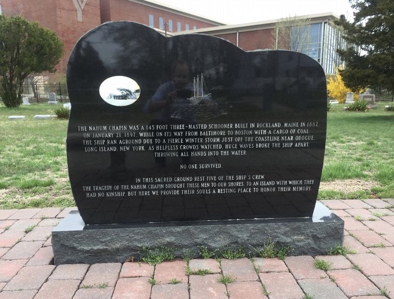 The Wreck of the Nahum Chapin Marker image. Click for full size.