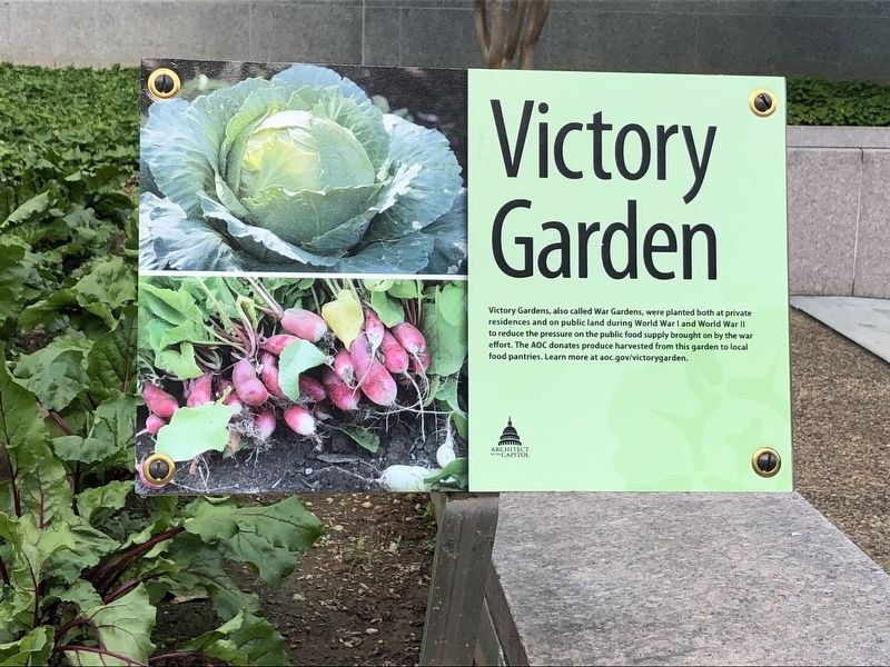 Victory Garden Marker. Click for full size. Victory Garden Marker image. Click for full size.