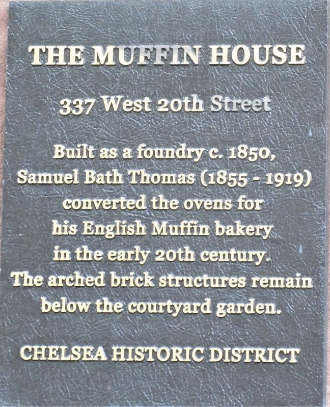 The Muffin House Marker image. Click for full size.