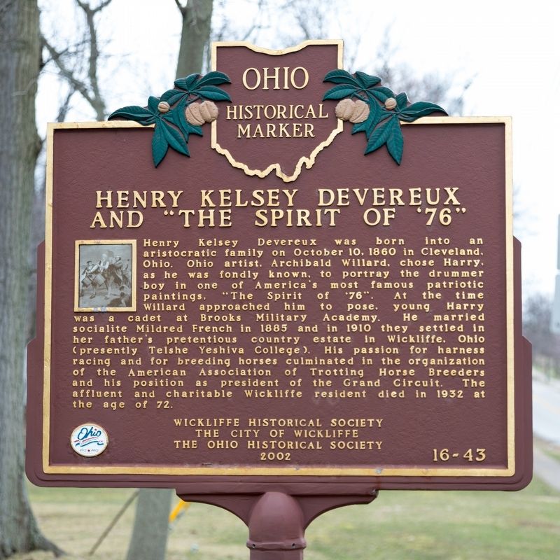 Henry Kelsey Devereux Marker image. Click for full size.