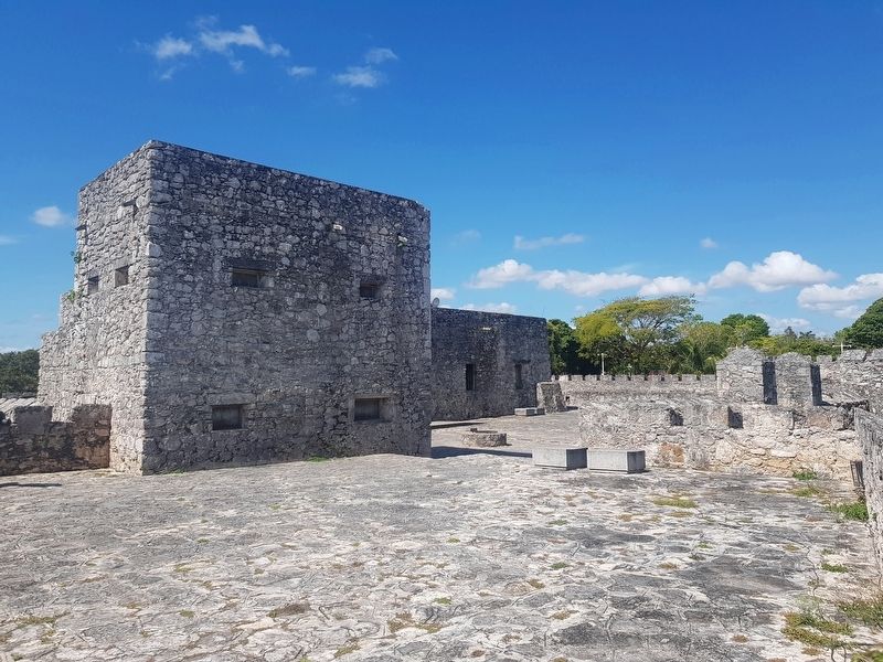 An interior view of San Felipe Fort image. Click for full size.