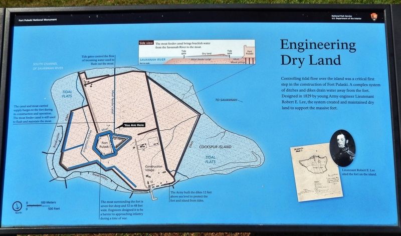 Engineering Dry Land Marker. Click for full size. Engineering Dry Land Marker image. Click for full size.