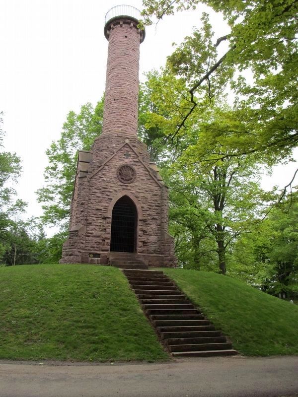 Orleans County Civil War Memorial Tower image. Click for full size.