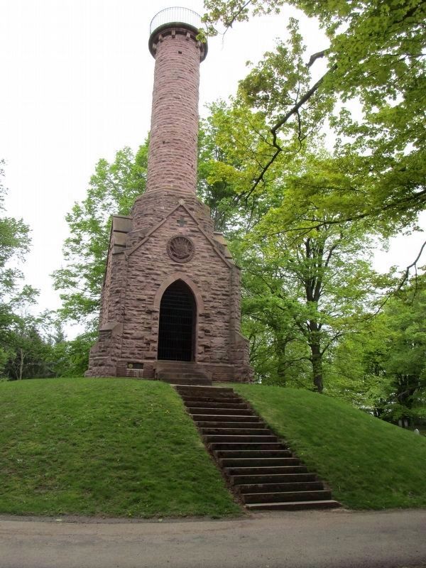 Orleans County Civil War Memorial Tower. Click for full size. Orleans County Civil War Memorial Tower image. Click for full size.