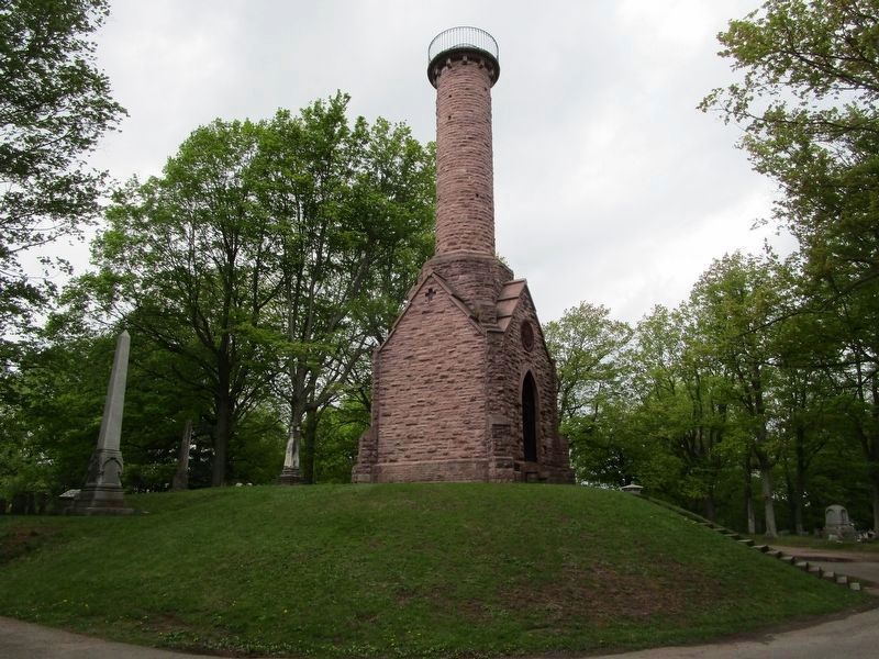Orleans County Civil War Memorial Tower. Click for full size. Orleans County Civil War Memorial Tower image. Click for full size.