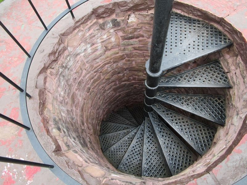 Tower Staircase Downward image. Click for full size.