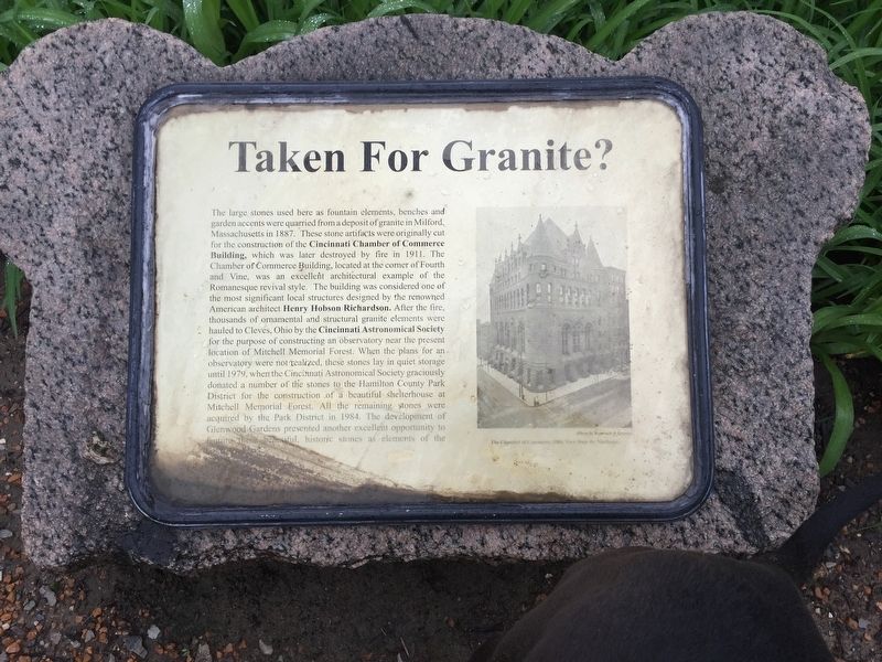 Taken for Granite? Marker image. Click for full size.