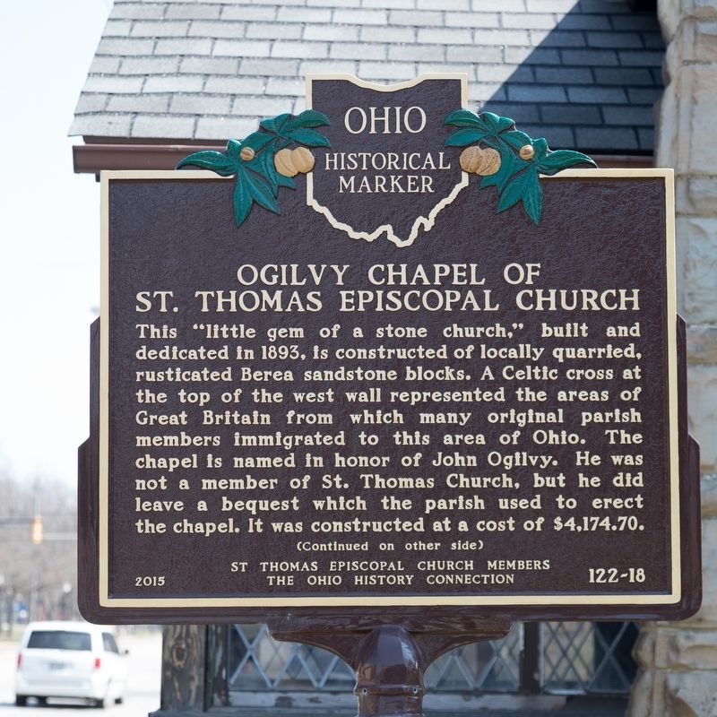 Ogilvy Chapel of St. Thomas Episcopal Church Marker image. Click for full size.