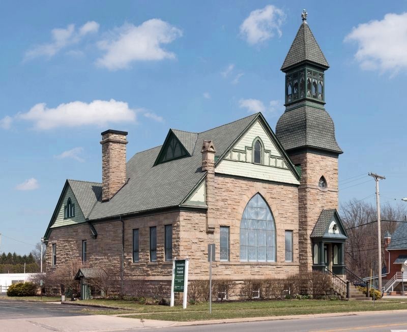 Columbia Baptist Church, Columbia Station Ohio image. Click for full size.