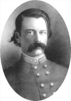 Confederate Brigadier General John Adams (1825-1864) image. Click for full size.