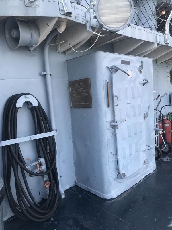 U.S.S. Kidd Marker. Click for full size. U.S.S. Kidd Marker image. Click for full size.