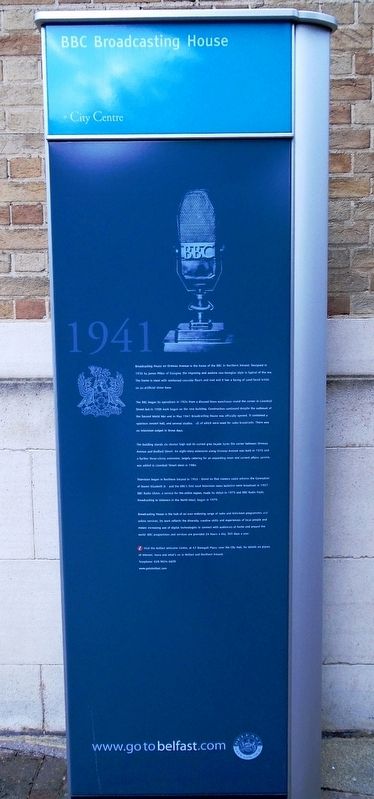 BBC Broadcasting House Marker image. Click for full size.