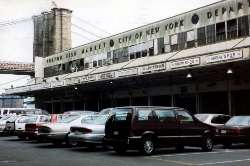 Fulton Fish Market, 1999. Click for full size. Fulton Fish Market, 1999 image. Click for full size.