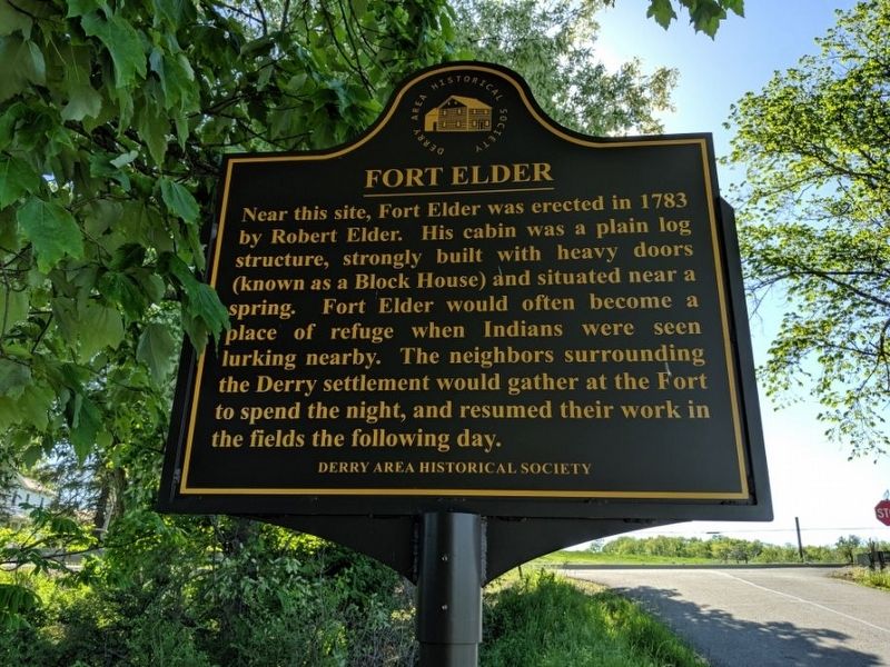 Fort Elder Marker image. Click for full size.