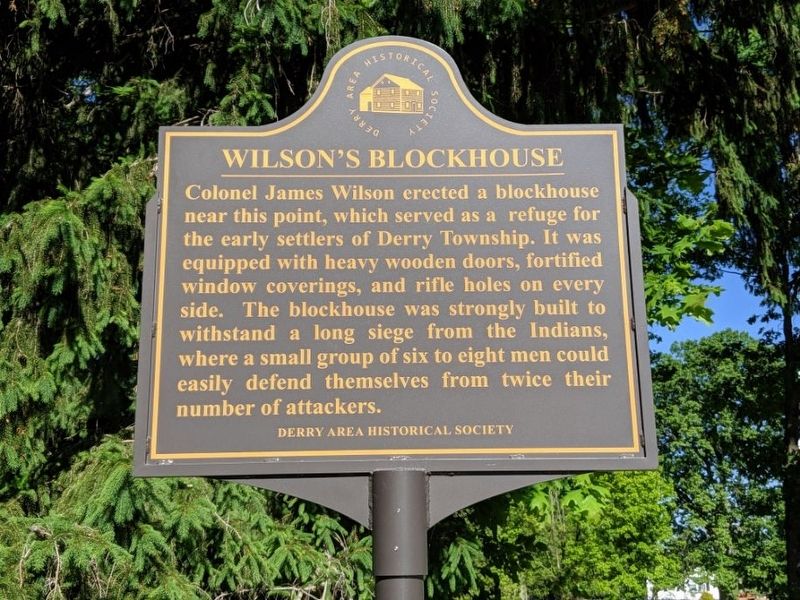 Wilson's Blockhouse Marker image. Click for full size.