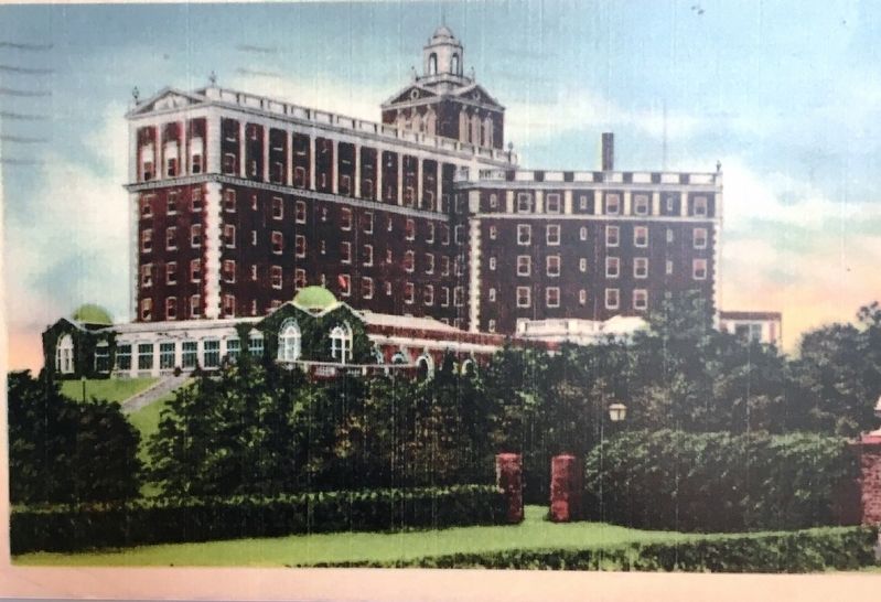 The Cavalier Hotel Postcard circa early 1930's image. Click for full size.