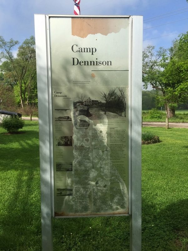 Camp Dennison Marker image. Click for full size.