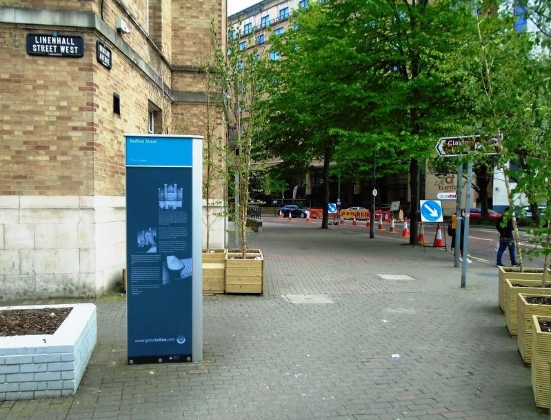Bedford Street Marker. Click for full size. Bedford Street Marker image. Click for full size.