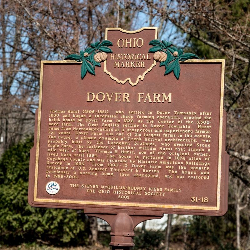 Dover Farm side of marker image. Click for full size.