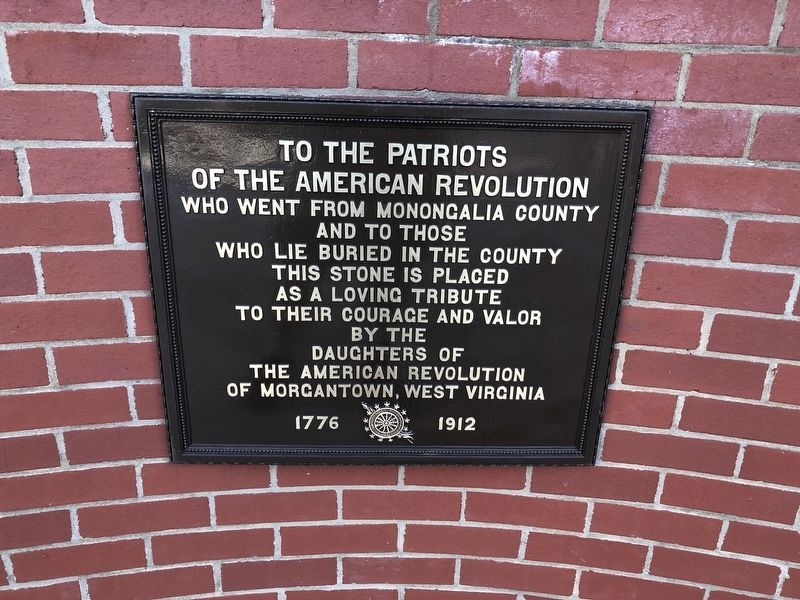 To the Patriots of the American Revolution Marker image. Click for full size.