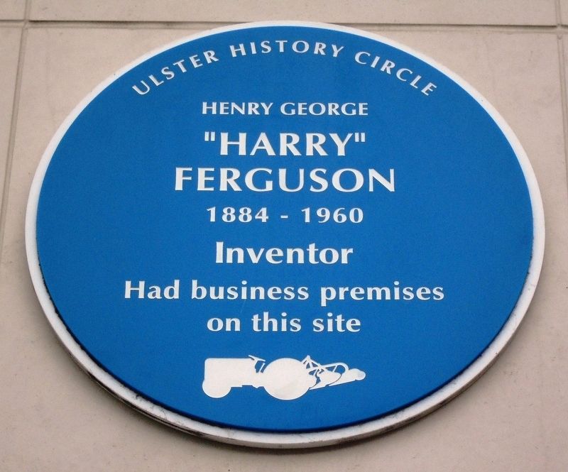 Henry George "Harry" Ferguson Marker image. Click for full size.