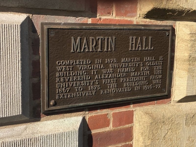 Martin Hall Marker image. Click for full size.