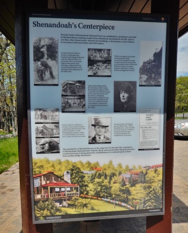 Shenandoah's Centerpiece Marker image. Click for full size.