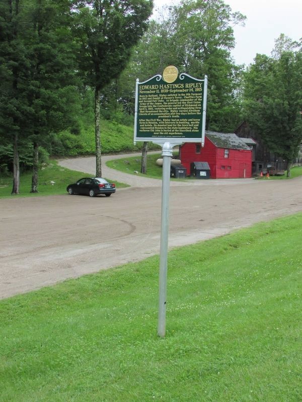 Edward Hastings Ripley Marker. Click for full size. Edward Hastings Ripley Marker image. Click for full size.