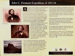 John C. Fremont Expedition of 1853-54 Marker image. Click for full size.