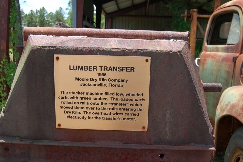 Lumber Transfer Marker image. Click for full size.