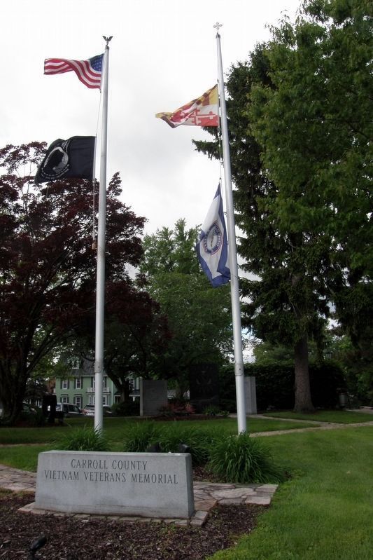Carroll County Vietnam Veterans Memorial image. Click for full size.