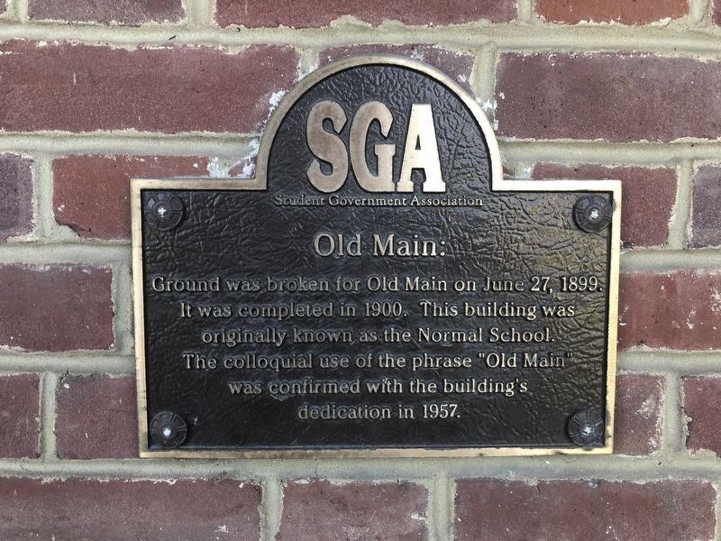 Old Main Marker. Click for full size. Old Main Marker image. Click for full size.