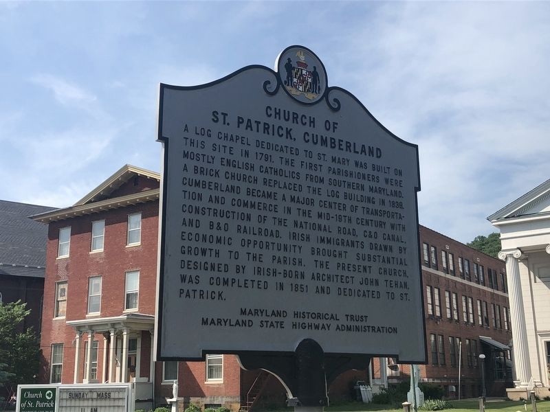 Church of St. Patrick, Cumberland Marker image. Click for full size.