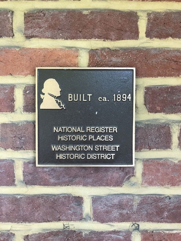 222 Washington Street Marker. Click for full size. 222 Washington Street Marker image. Click for full size.