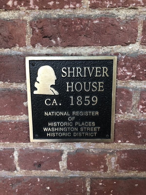 Shriver House Marker image. Click for full size.