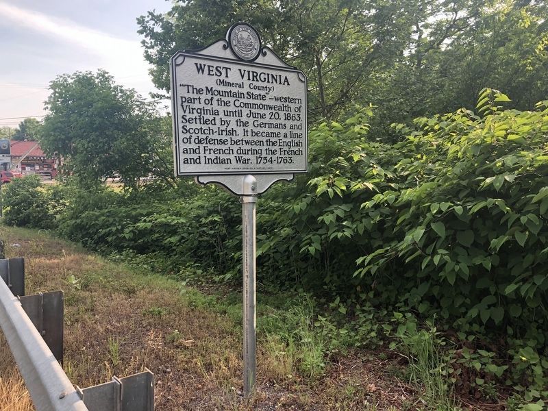 West Virginia (Mineral County) / Maryland Marker image. Click for full size.
